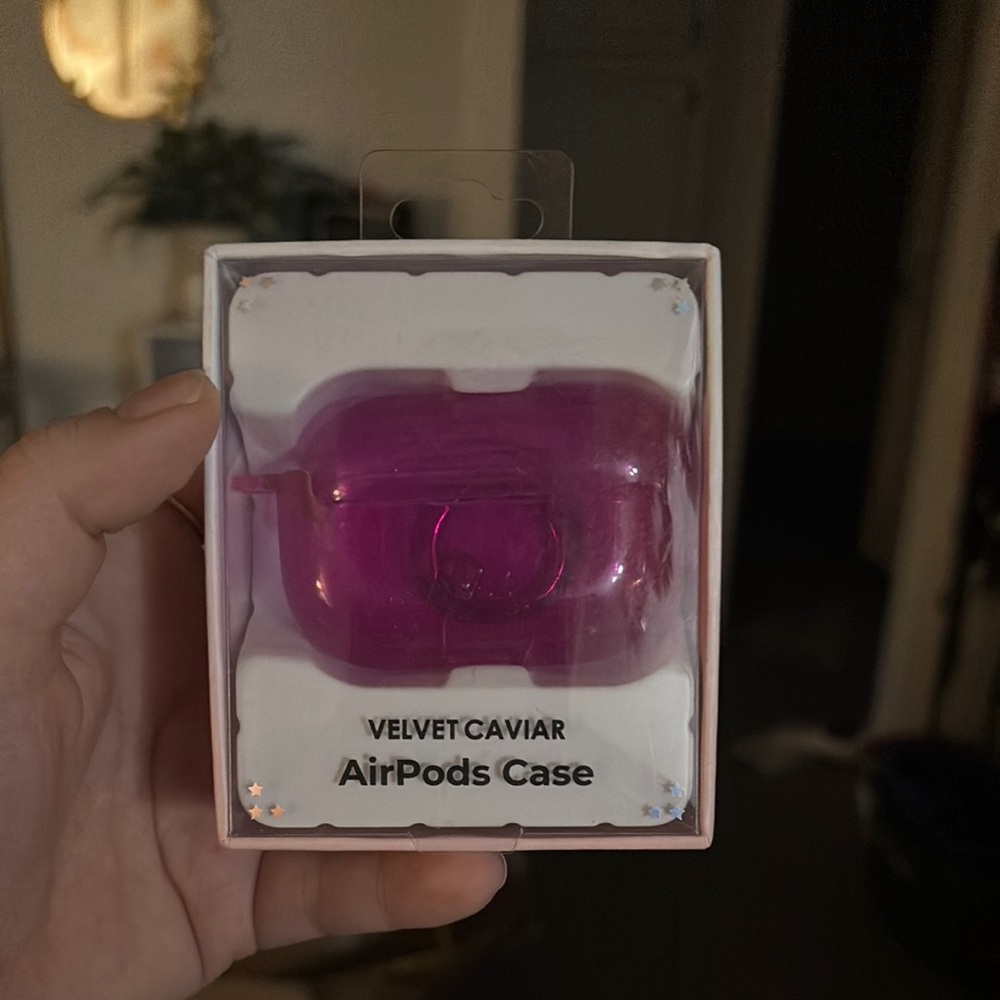 Velvet Caviar Pink AirPods Case